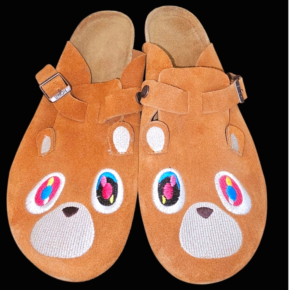 💖🔽Custom Kanye West Graduation Bear Birkenstocks